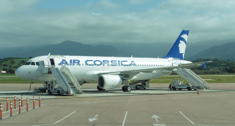 A320 at AJA