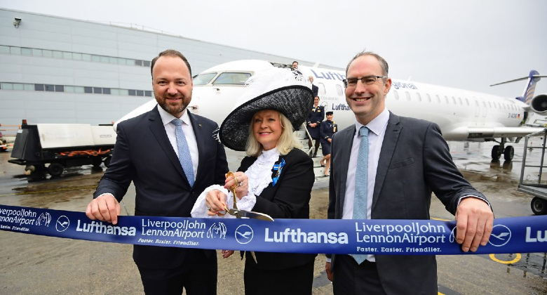 Lufthansa adds Belfast BHD and London LGW; its UK airport network reaches 12