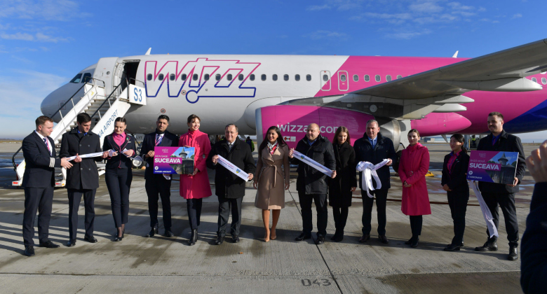Wizz Air opens Suceava base, its eighth in Romania; it now has 12 routes