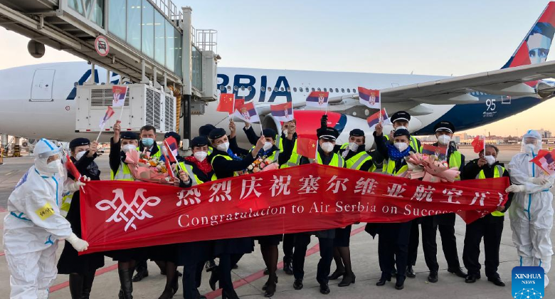 Air Serbia to China