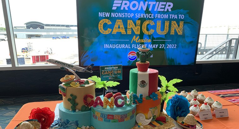 Frontier Airways at Cancun
