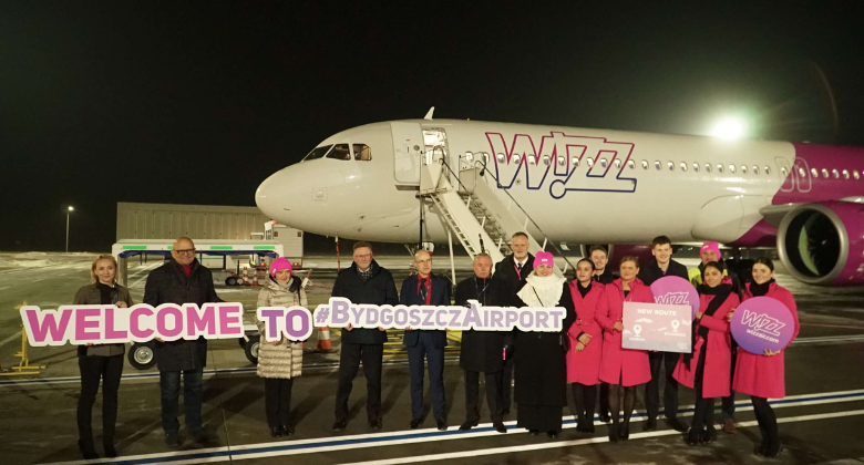 Wizz Air Bydgoszcz launch December 2022