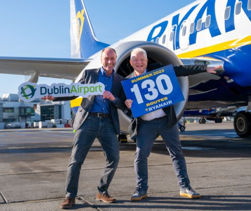 Ryanair 130 Dublin routes