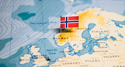 The,Flag,Of,Norway,In,The,World,Map