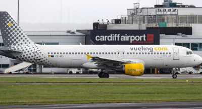 Vueling at Cardiff