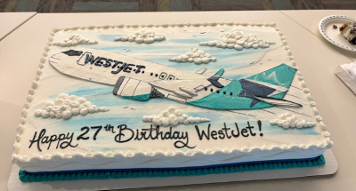 Happy birthday WestJet