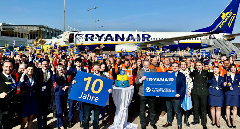 Ryanair 10 years