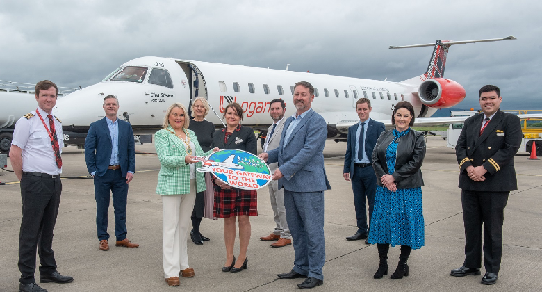 Loganair begins new Heathrow routes had scheduled flights to 4