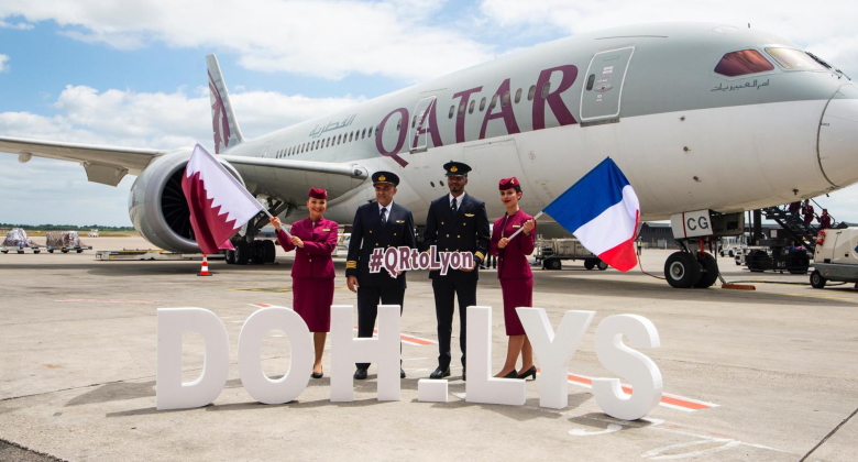 Qatar Airways Lyon Launch 