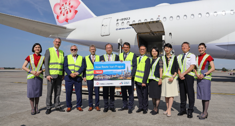 Prague gains Taipei route, one of 14 from Taiwan to Europe; 66