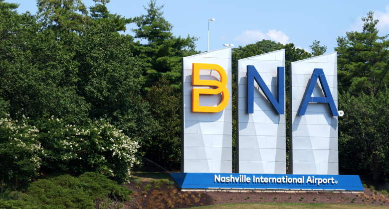 BNA Welcome Sign