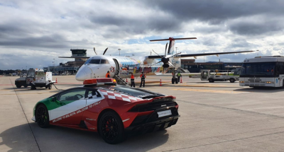 Lambourghini at Bologna airport