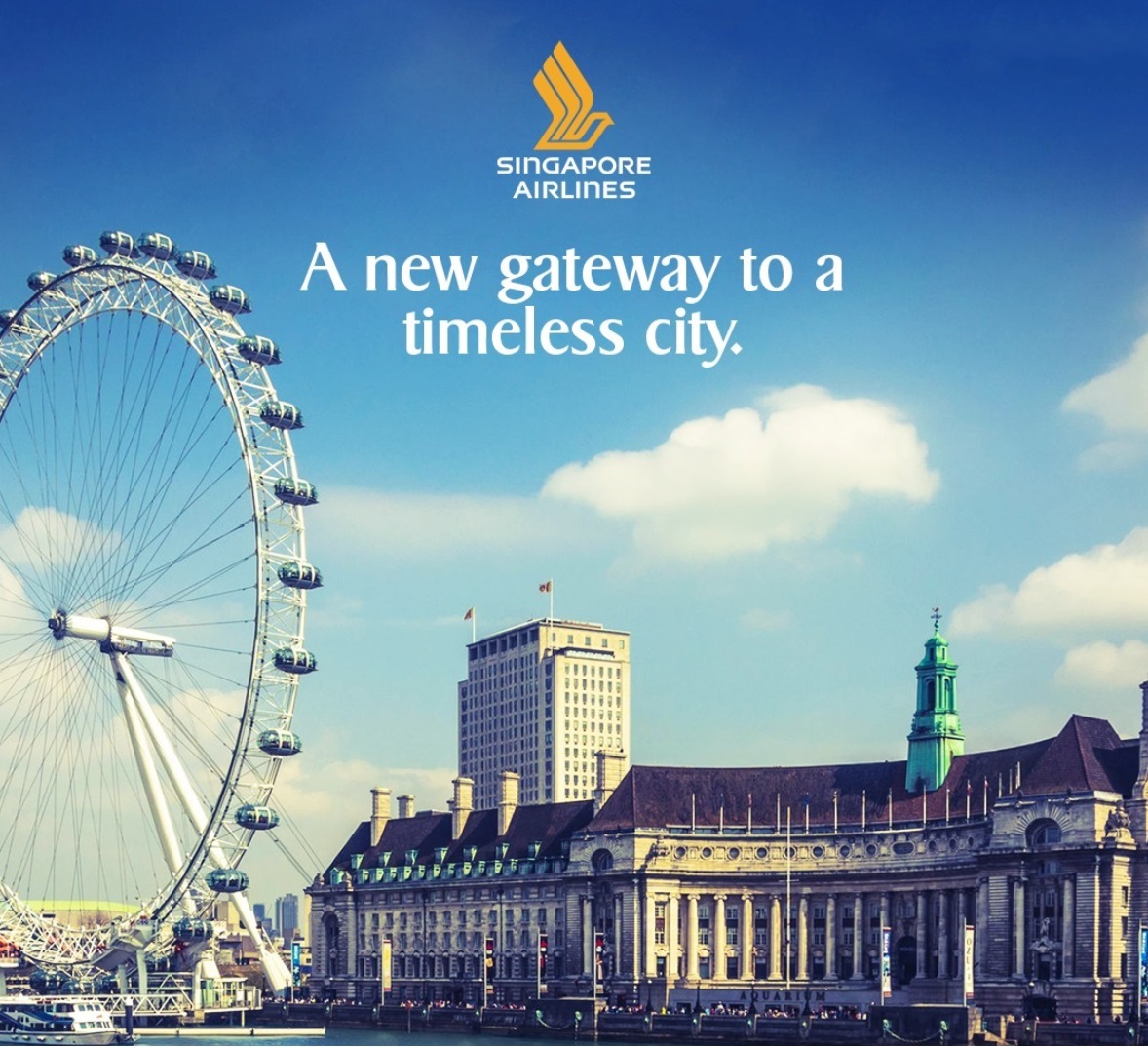 Gatwick - Singapore
