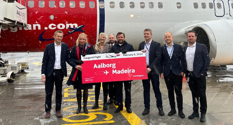 New Route Of The Day 6 February 2024 Norwegian Between Aalborg And   AAL FNC Airport Banner 6 Feb 24 