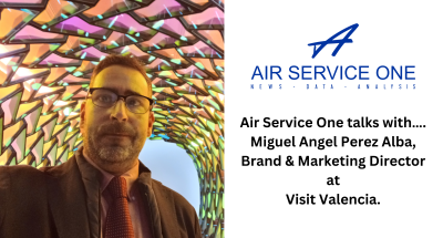 Air Service One talks with…. Miguel Angel Perez Alba, Brand & Marketing Director at Visit Valencia.