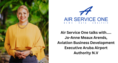 Air Service One talks with….. Jo-Anne Meaux Arends, Aviation Business Development Executive Aruba Airport Authority N.V