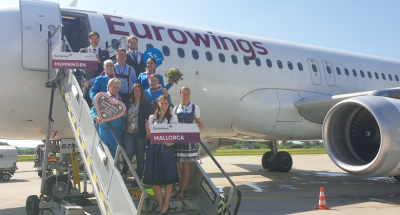 Eurowings launch at Memmingen