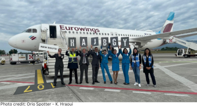 Eurowings Milan Bergamo to Hannover