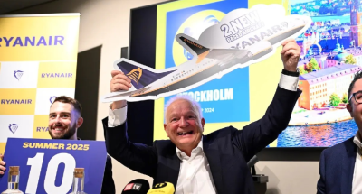 Ryanair in Sweden