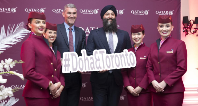 Qatar Airways at Toronto