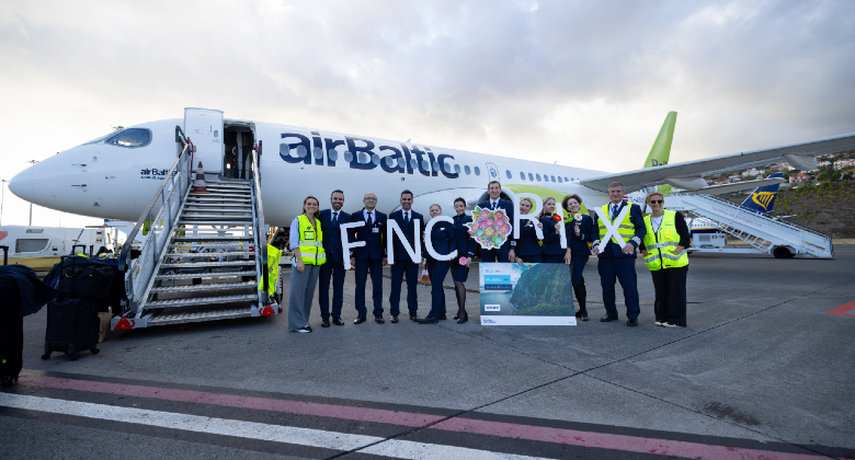 Riga Air Baltic to Madeira