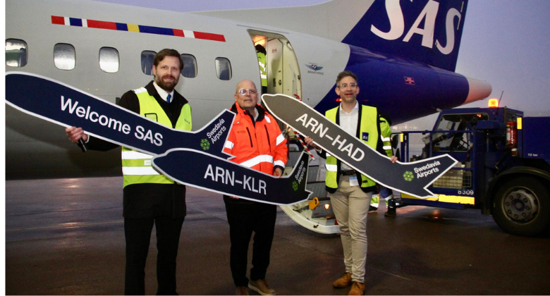 SAS between Stockholm ARN and Halmstad