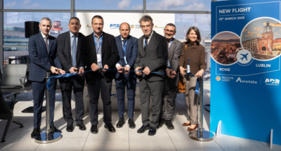 Aeroitalia inaugural flight, Rome FCO to Lublin, 25th March 2025