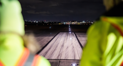 Vancouver airport runway