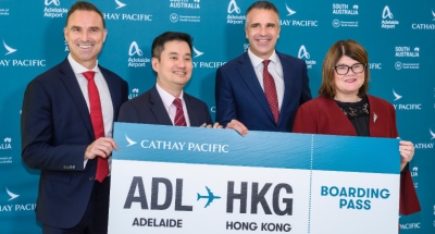 Cathay to Adelaide