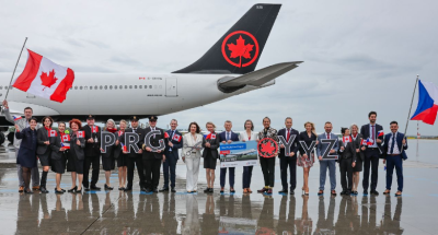 Air Canada at Prague