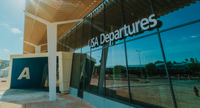 Aruba Airport opened a US-bound