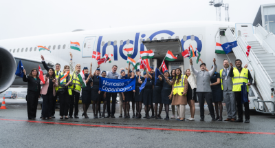 Copenhagen welcomed IndiGo for the very first time, celebrating the launch of their new direct service to Mumbai