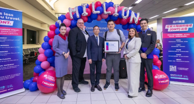 China Airlines in Ontario