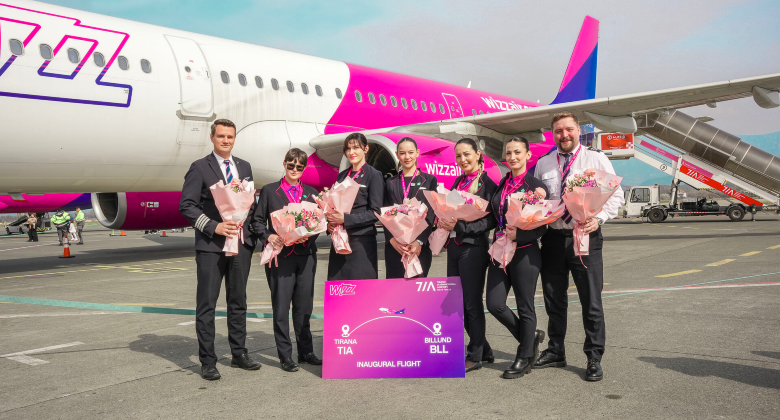 Tirana Airport with Wizz Air