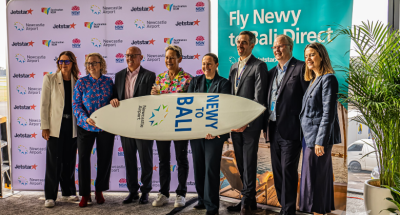 Jetstar Newcastle to Bali launch