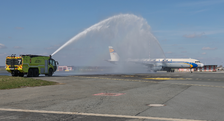 Prague Fire Arch Lufthansa 60