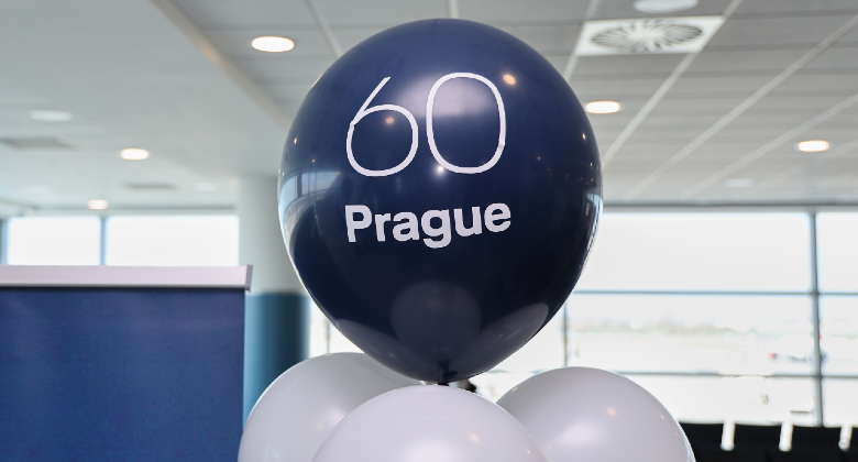 Prague 60yr Lufthansa anniversary