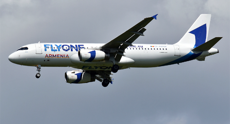 FlyOne Armenia at Bergamo
