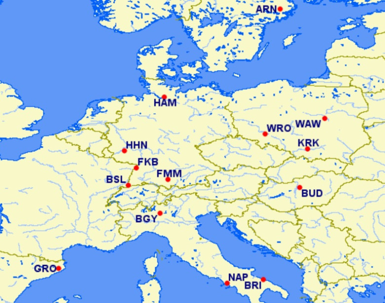 Bbu Map Bucharest BBU on the up; Wizz Air & Ryanair have scheduled flights in ...
