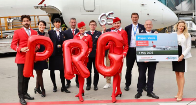 Austrian Airlines at Prague