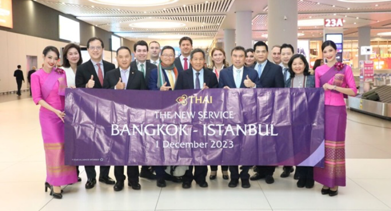 Thai Airways in Istanbul