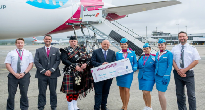 Hannover Glasgow route