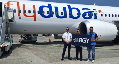 FlyDubai at Milan Bergamo