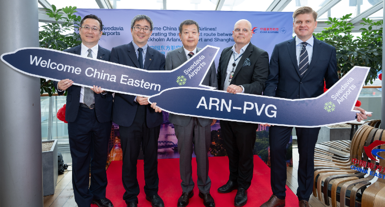 China Eastern at Stockholm Launch
