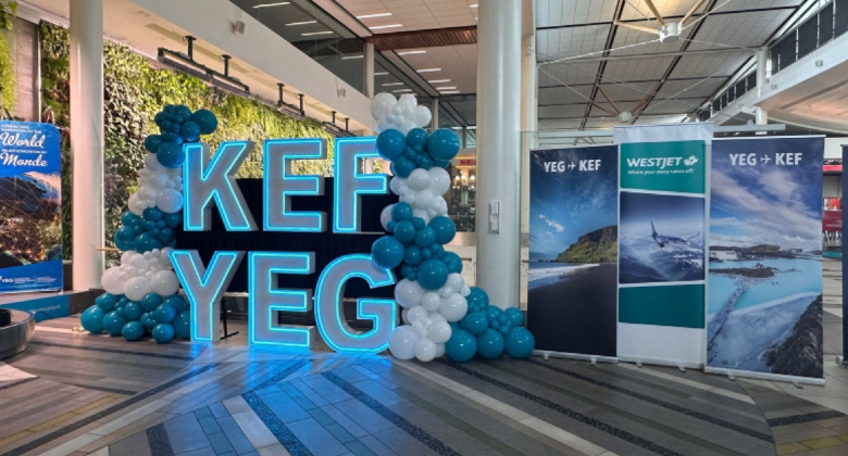 Westjet at Edmonton