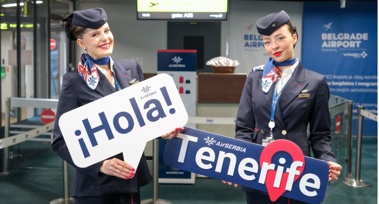 Air Serbia Tenerife
